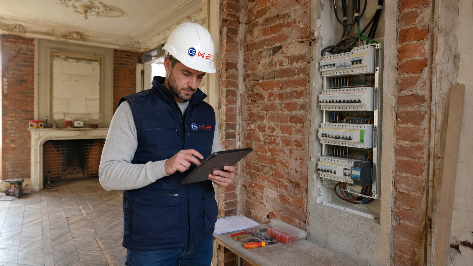 Mise en conformité électrique d'une installation existante GME France